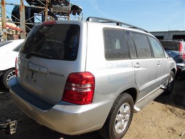 2002 Toyota Highlander Silver 2.4L AT 2WD #Z24664